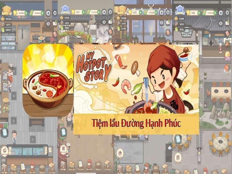 Tải Tiệm Lẩu Đường Hạnh Phúc Mod V5.3.5 (Vô Hạn Tiền, Kim Cương, Không Quảng Cáo) Mẹo Sử Dụng Bản Hiệu Quả Tiệm Lẩu Đường Hạnh Phúc Mod