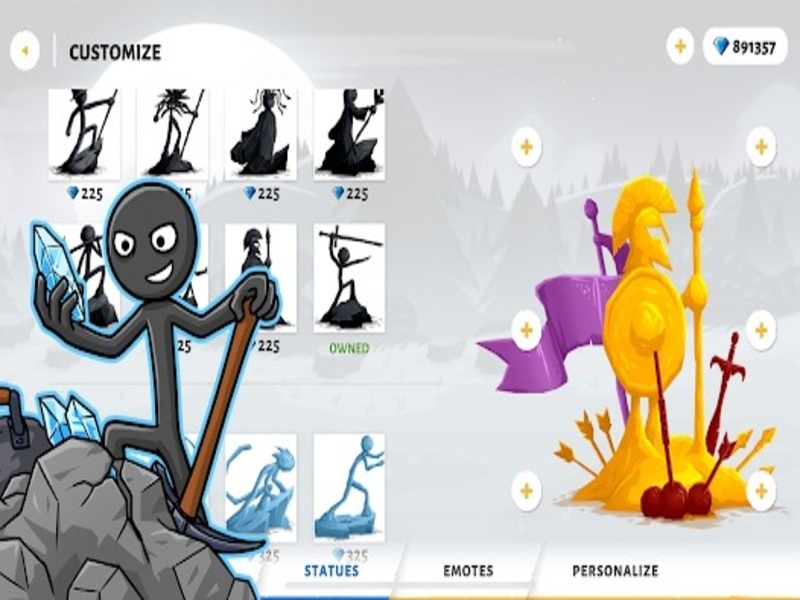 Tải Stick War Saga Mod (Vô Hạn Tiền, Menu) V2026.5.2397 Tính Năng Mở Khóa Toàn Bộ Lính Của Stick War Saga Mod