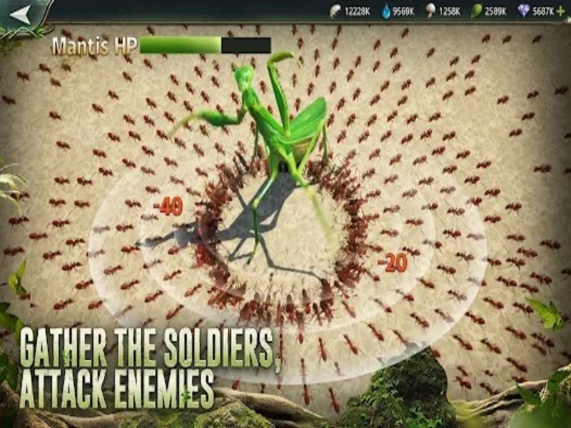 Tải Hack Ant Legion (Full Tiền, Kim Cương) V7.1.187 Gameplay Thú Vị Trong Ant Legion