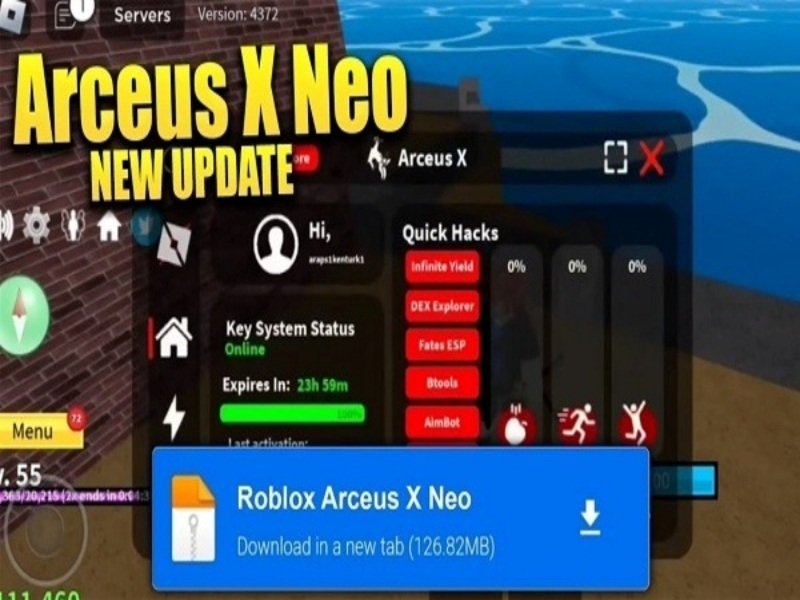 Tải Hack Arceus X Neo V1.9.2 Mới Nhất Cho Android Giới Thiệu Về Arceus X Neo