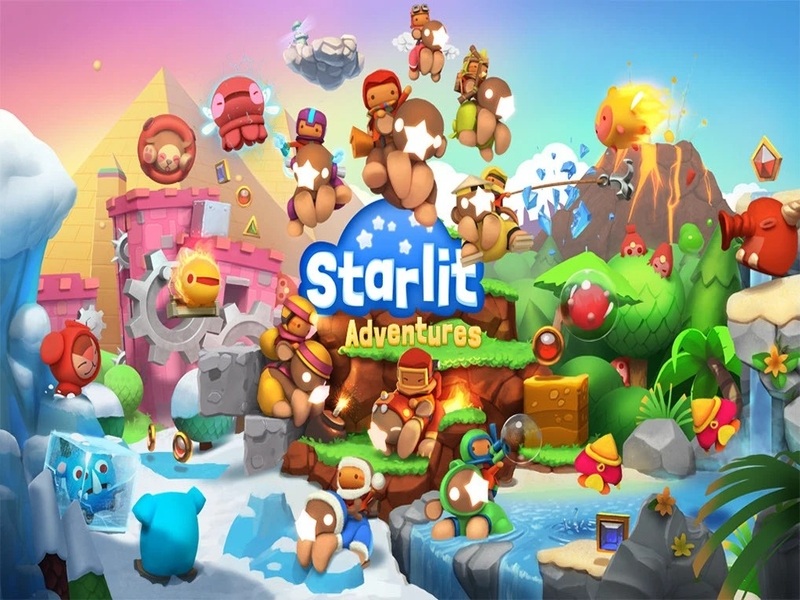 Tải Starlit Adventures Mod Apk (Vô Hạn Tiền) V4.7 Hệ Thống Màn Chơi Đa Dạng Trong Starlit Adventures Mod Apk