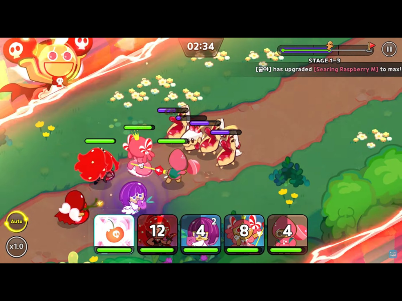 Tải Cookie Run Kingdom APK V7.0.102 (Sát Thương, Bất Tử, Hồi Chiêu) Đồ họa & âm thanh đậm chất hoạt hình trong Cookie Run Kingdom APK