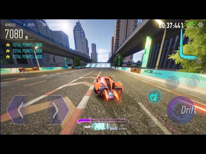 Tải Ace Racer APK v3.0.73 Mobile Mới Nhất Đồ hoạ ấn tượng và âm thanh sống động trong Ace Racer APK