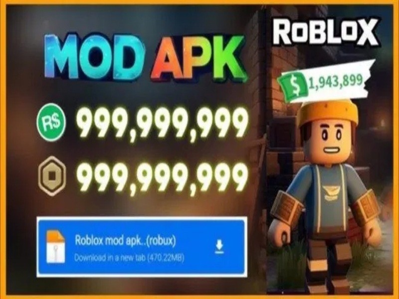 Tải ROBLOX APK + MOD (Menu, Bất Tử) 2.704.1060 Miễn Phí Hướng Dẫn Cài Đặt Roblox APK