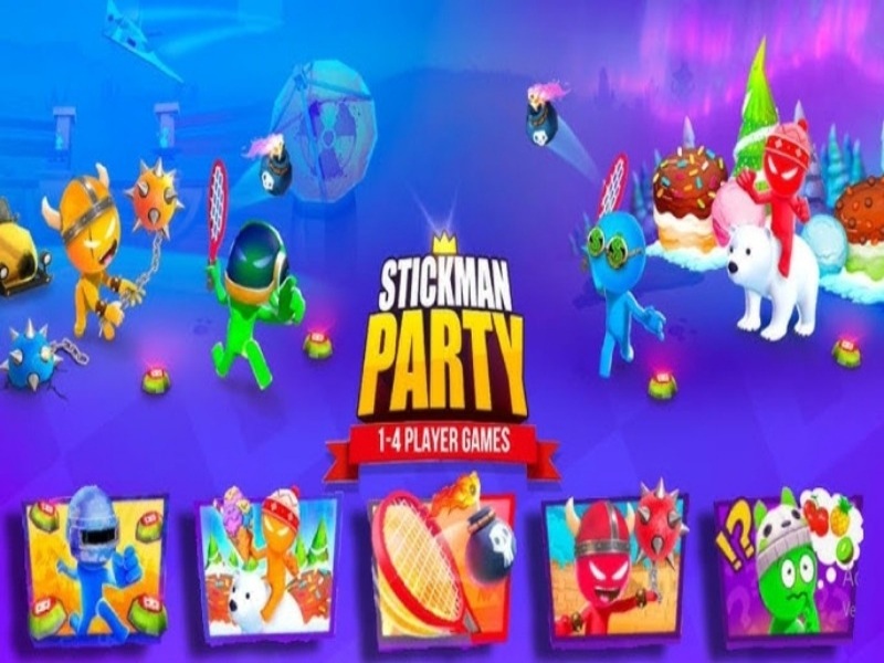 Tải Stickman Party Mod Apk (Vô Hạn Tiền) V2.4.9.2 Hướng Dẫn Cài Đặt Stickman Party Mod Apk