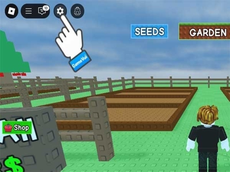 Tổng Hợp Code Grow a Garden Mới Nhất 2025 Chọn Cài đặt (Settings)
