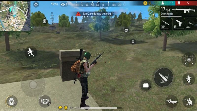 Tải Hack Free Fire Max (Menu, Tăng Độ Chính Xác, Xuyên Tường) v2.121.1 Trận chiến sinh tồn tốc độ cao trong Free Fire Max