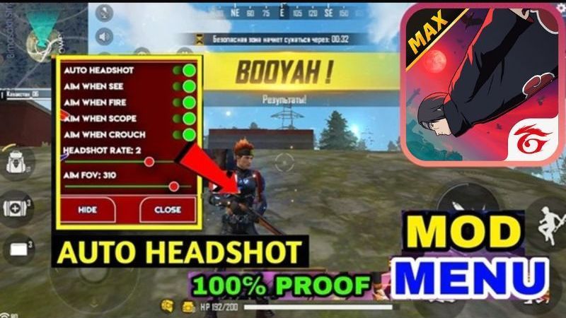 Tải Hack Free Fire Max (Menu, Tăng Độ Chính Xác, Xuyên Tường) v2.121.1 Free Fire Max Mod Menu Có Gì Nổi Bật?