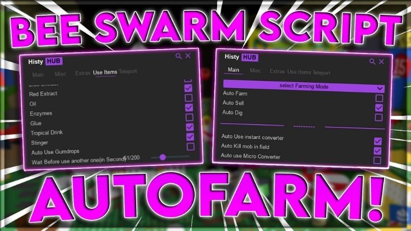 Tải Hack Bee Swarm Simulator + Script (Auto Farm, Auto Quest, Auto Dig) APK v2.8.4 Hướng Dẫn Cài Đặt & Sử Dụng Script Bee Swarm Simulator