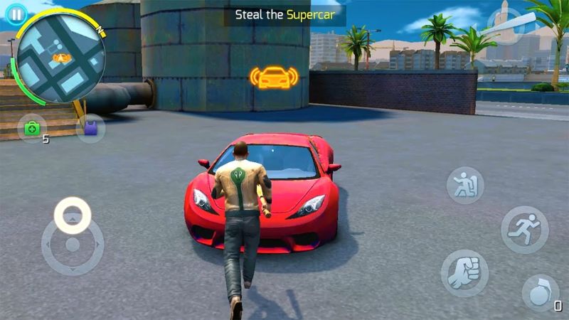 Tải Gangstar Vegas Mod Apk V9.2.0c (Vô Hạn Tiền, Kim Cương, VIP 10) Đồ họa và âm thanh đậm chất hành động trong Hack Gangstar Vegas