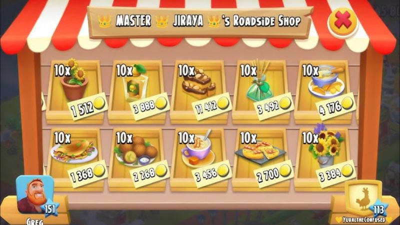 Tải Hay Day Mod APK (Vô Hạn Tiền, Hạt Giống, Kim Cương) v1.68.205 Giao dịch thành phẩm với hàng xóm trong Hay Day Mod APK