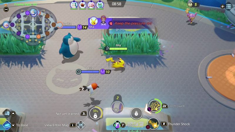 Tải Pokemon Unite APK (Vô Hạn Tiền) Miễn Phí v1.21.1.1 Lối chơi chiến thuật cuốn hút trong Pokemon Unite APK