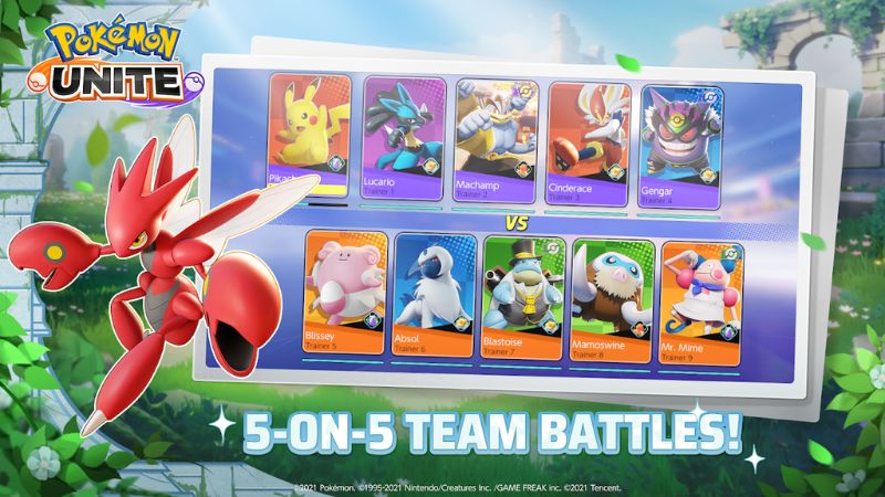 Tải Pokemon Unite APK (Vô Hạn Tiền) Miễn Phí v1.21.1.1 Leo xếp hạng trong Pokemon Unite APK
