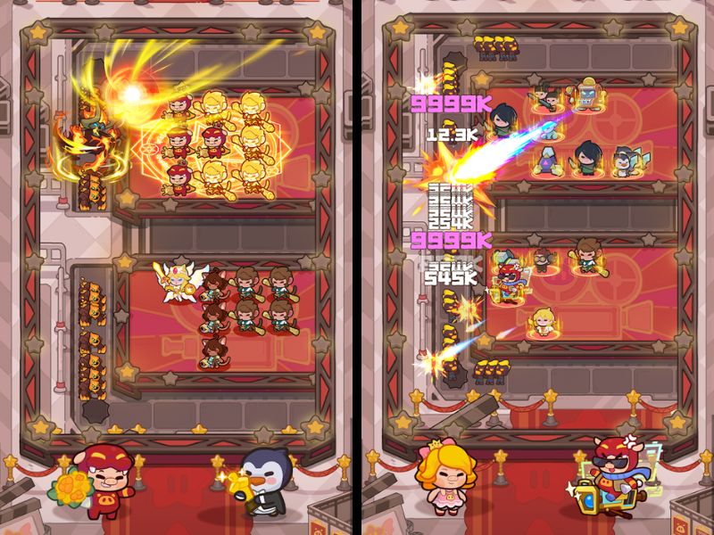 Tải Tiểu Tuyết Lĩnh Chủ Mod APK (Vô Hạn Tiền, Bông Tuyết) v1.53 Lối chơi độc đáo và kịch tính trong Tiểu Tuyết Lĩnh Chủ Mod