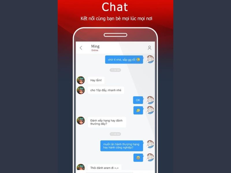 Tải Garena APK v2.4.6.107 Mới Nhất Cho Android Trò chuyện và kết nối bạn bè trong Garena APK