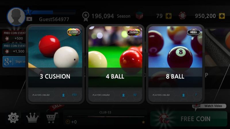 Tải World Championship Billiards APK v1.12.100.81 Mới Nhất Đa dạng chế độ chơi, luôn mới mẻ trong World Championship Billiards APK