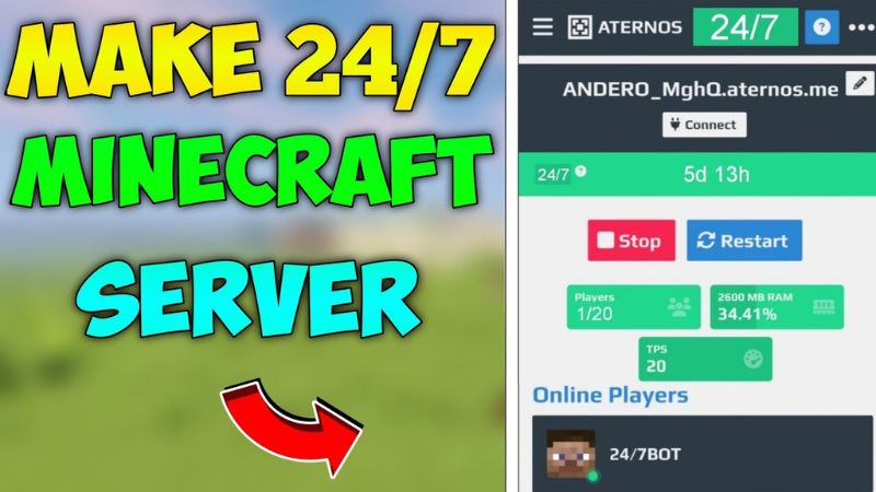 Tải Aternos Minecraft APK v1.12.0 Mới Nhất Cho Mobile Aternos Minecraft APK Hoạt Động Như Thế Nào Trên Mobile?