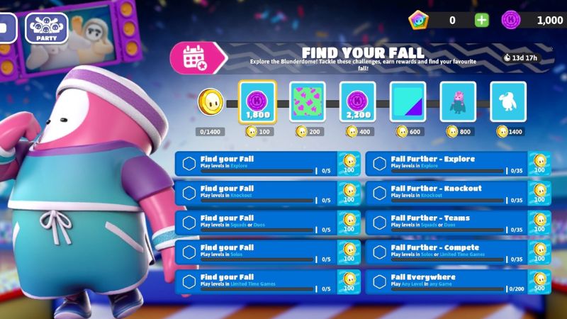 Tải Fall Guys APK v21.1.2 Mới Nhất Cho Android Các thử thách trong Fall Guys APK