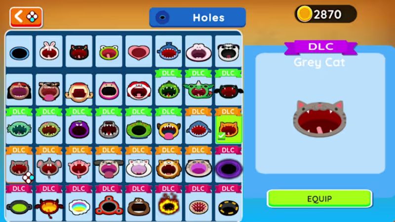Tải Hole Io Hack (Vô Hạn Tiền) v2.39.8 Miễn Phí Cho Android Giao diện tùy chỉnh trong Hole Io