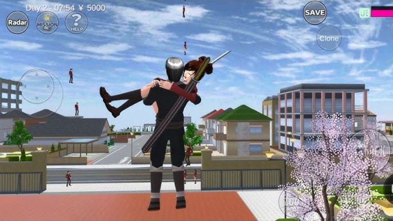Tải Sakura School Simulator APK v1.047.12 Mới Nhất Đồ họa Anime tươi sáng và âm thanh nhẹ nhàng trong Sakura School Simulator