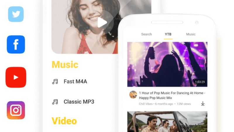 Tải Snaptube APK v7.54.0.75450110 Miễn Phí Cho Android Giao diện dễ dùng trong Snaptube APK