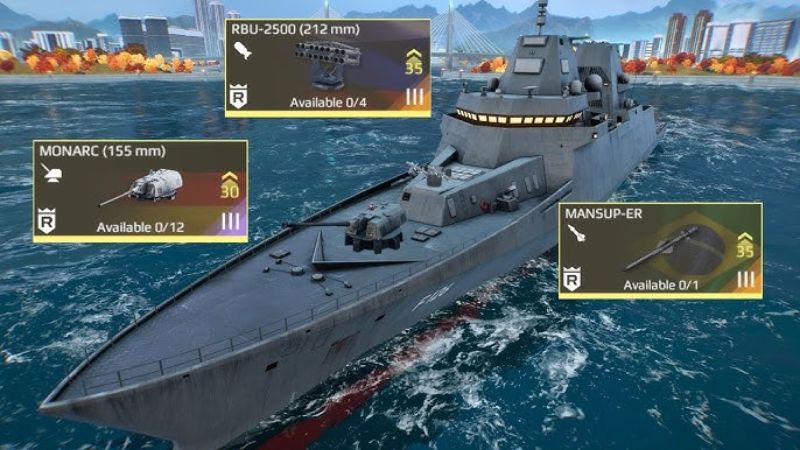 Tải Tàu Chiến Hiện Đại Hack (Mod Menu, Vô Hạn Tiền, Đạn) v0.101.0.120516242 Nâng cấp Modern Warship trong Tàu Chiến Hiện Đại Hack