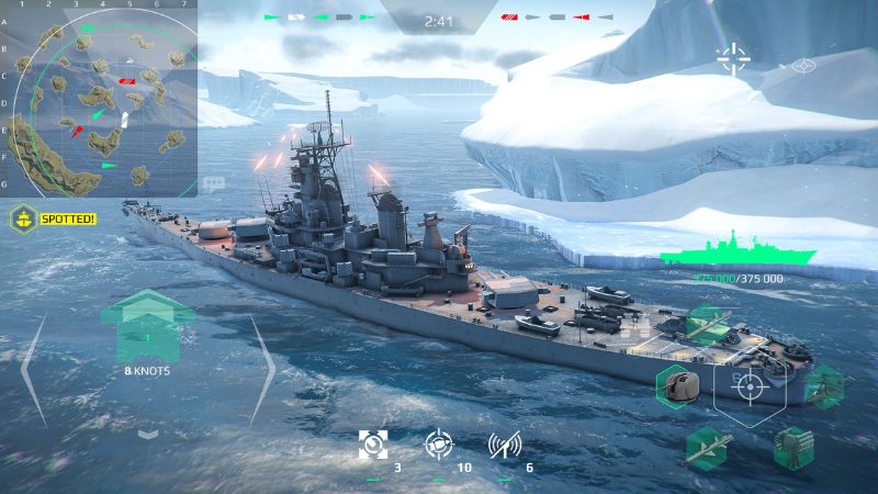 Tải Tàu Chiến Hiện Đại Hack (Mod Menu, Vô Hạn Tiền, Đạn) v0.101.0.120516242 Hệ thống tàu chiến thiết kế sinh động trong Tàu Chiến Hiện Đại Hack