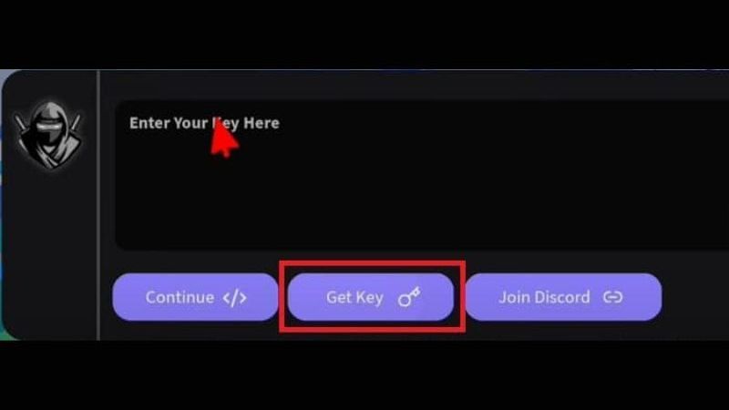 Tải Delta Executor VNG Roblox V2.706 Cho Android Nhấn vào Get Key