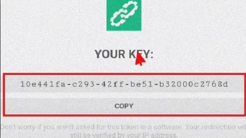 Tải Delta Executor VNG Roblox V2.706 Cho Android Get Key thành công, nhấn Copy để sao chép