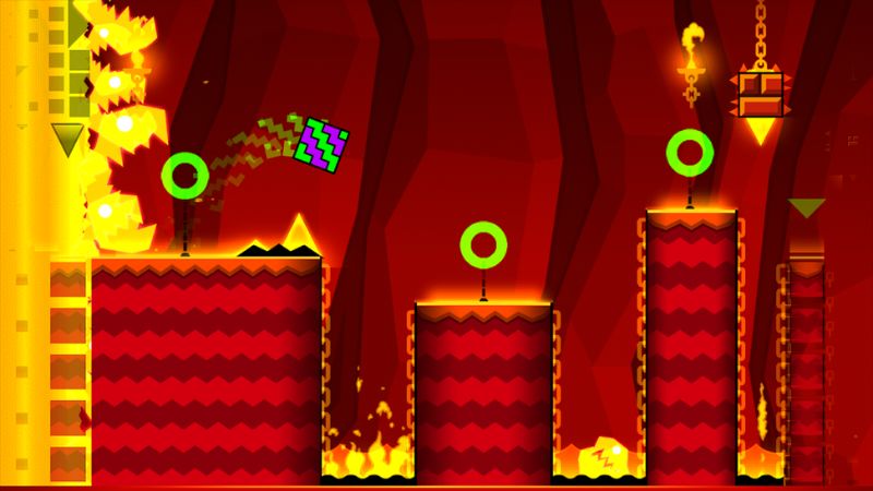 Tải Geometry Dash Meltdown APK v2.2.147 Cho Android Nền tảng hành động theo nhịp điệu trong Geometry Dash Meltdown