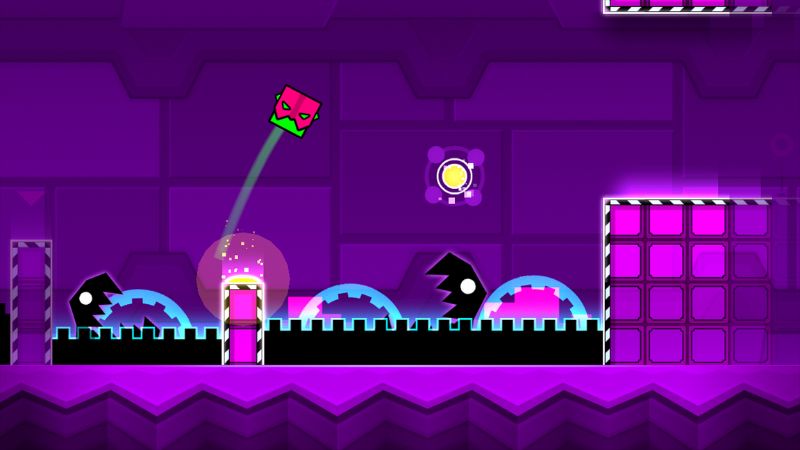 Tải Geometry Dash Meltdown APK v2.2.147 Cho Android Bay tên lửa, lật trọng lực và nhiều hơn nữa trong Geometry Dash Meltdown