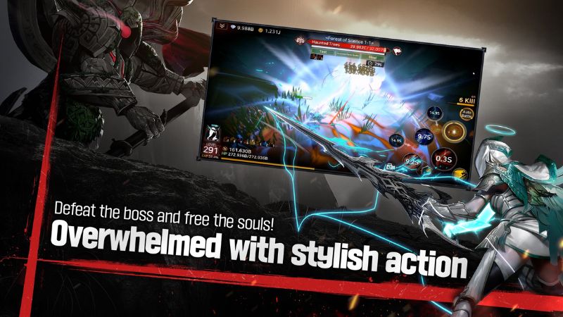 Tải Immortal Rising 2 APK v1.4.13 Mới Nhất Cho Android Chiến đấu tự động theo phong cách Idle RPG trong Immortal Rising 2