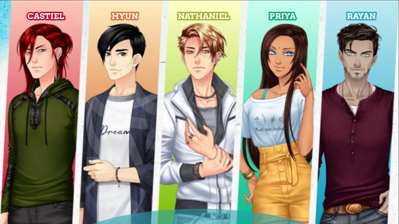 Tải My Candy Love APK v4.45.4 Mới Nhất Cho Android Hệ thống nhân vật trong My Candy Love