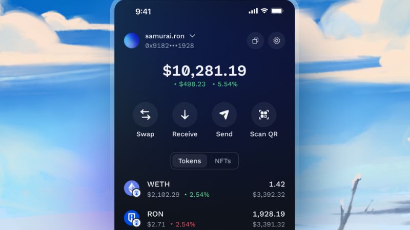 Tải Ronin Wallet APK v2.15.5 Mới Nhất Cho Android Quản lý tài sản crypto dễ dàng trong Ronin Wallet