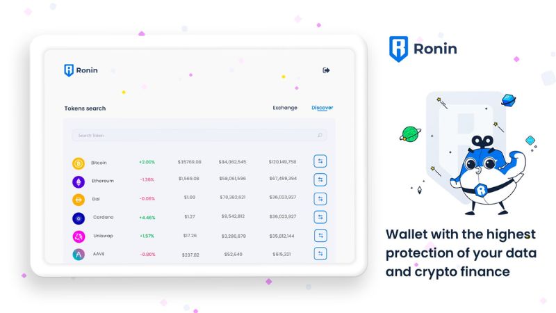 Tải Ronin Wallet APK v2.15.5 Mới Nhất Cho Android Lưu trữ và quản lý NFT trong Ronin Wallet