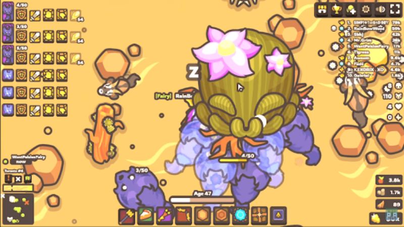 Tải Taming Io APK v3.0.0.0 Mới Nhất Cho Mobile Đồ hoạ và âm thanh trong Taming Io