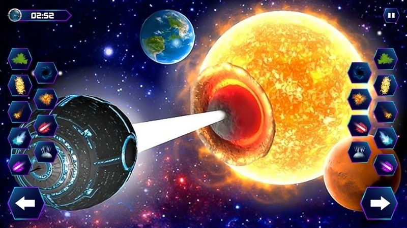 Tải Hack Solar Smash (Vô Hạn Tên Lửa, Max Level) V2.6.5 Cơ Chế Điều Khiển Trực Quan Và Dễ Tiếp Cận Trong Hack Solar Smash
